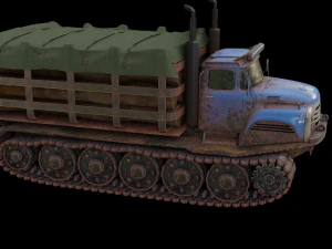 ЗИЛ-130 3D Модель