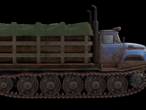 ZIL -130 3D Model