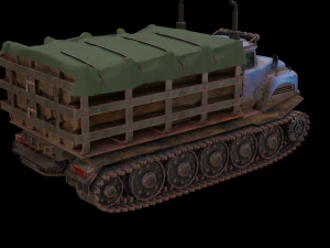 ЗИЛ-130 3D Модель