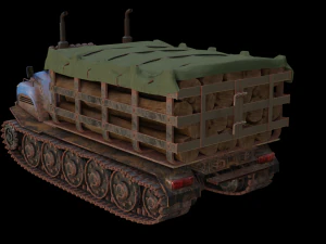 ЗИЛ-130 3D Модель