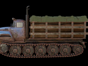 ЗИЛ-130 3D Модель