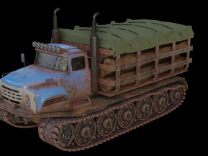 ЗИЛ-130 3D Модель