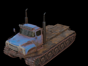 ZIL -130 3D Model