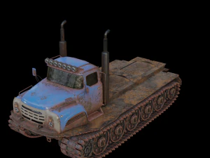 ЗИЛ-130 3D Модель