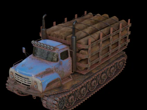 ЗИЛ-130 3D Модель