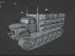 ZIL -130 3D Model