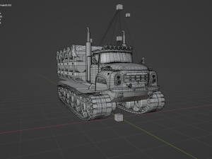 ZIL -130 3D Model