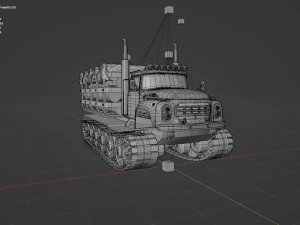 ЗИЛ-130 3D Модель