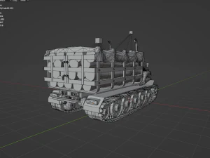 ЗИЛ-130 3D Модель