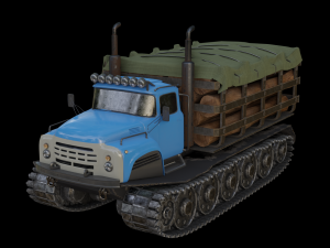 ZIL-130 3D Model