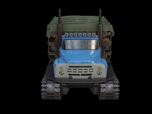 ZIL-130 3D Model