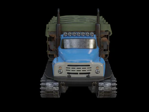 ZIL-130 3D Model