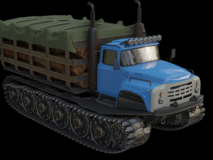 ZIL-130 3D Model