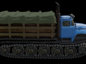 ZIL-130 3D Model