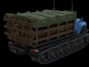 ZIL-130 3D Model