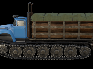 ZIL-130 3D Model