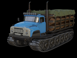 ZIL-130 3D Model