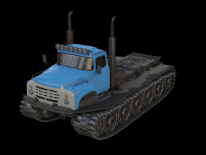 ZIL-130 3D Model