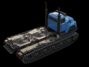 ZIL-130 3D Model
