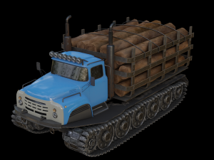 ZIL-130 3D Model