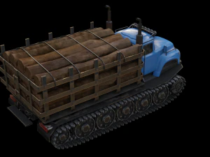 ZIL-130 3D Model