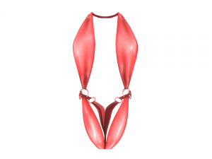 bikini on a female avatar 3Dモデル