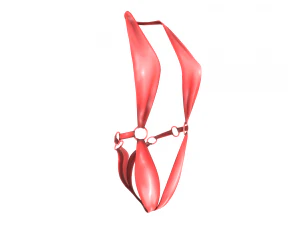 bikini on a female avatar 3D Model