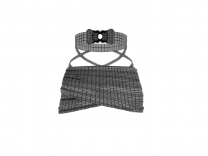 skirt on female avatar 3D Model