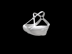top on female avatar Modelo 3D