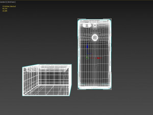 cell phone with case 3D Model