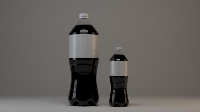 beverage bottle 3D मॉडल .c4d .max .obj .3ds .fbx .stl .blend 