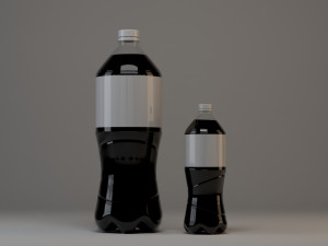 beverage bottle 3D मॉडल