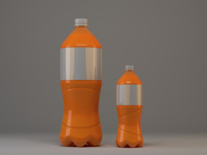 beverage bottle 3D मॉडल