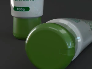 pacote de creme Modelo 3D