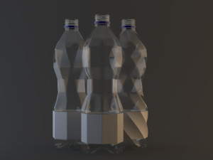 water bottle 3D मॉडल