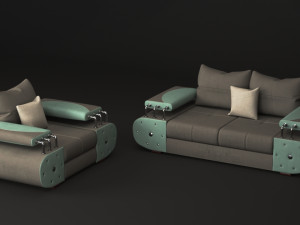 sofa 3D मॉडल