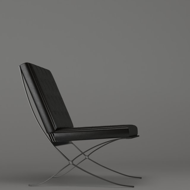 barcelona seat 3D मॉडल .c4d .max .obj .3ds .fbx .stl .blend 
