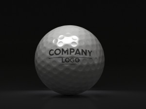 torch and golf ball 3D Model