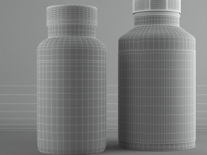 pill bottle 3D Model