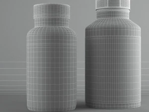 pill bottle 3D Model