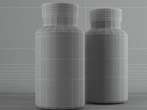 pill bottle 3D Model
