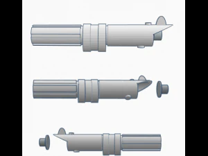 general grievous lightsabres 3D Print Model