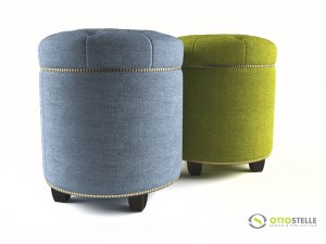 pouf ottostelle 3D 模型