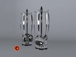 一套厨房 3D 模型