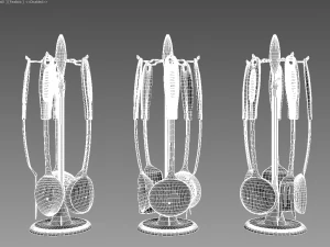 set of kitchen 3D Model