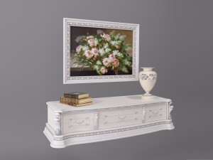 tv cabinet carpenter 3D Model