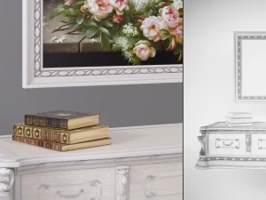 tv cabinet carpenter 3D Model