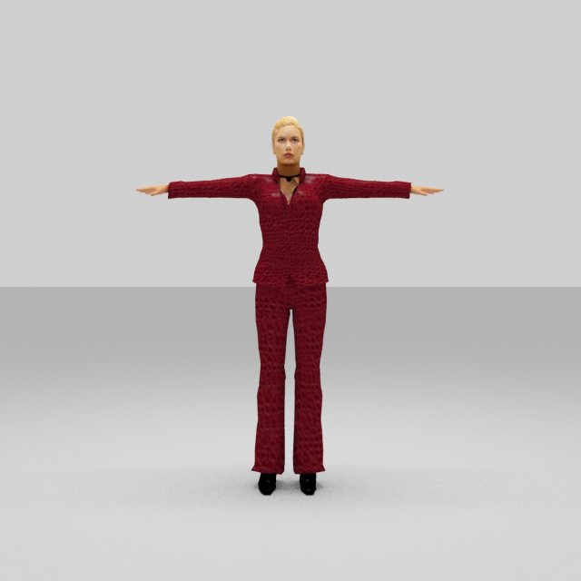 girls beautiful 3D Model .c4d .max .obj .3ds .fbx .stl .blend 