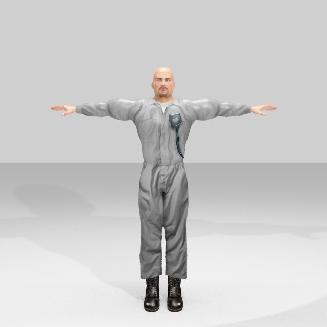 security Modelo 3D .c4d .max .obj .3ds .fbx .stl .blend 