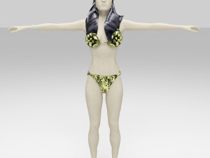 girls ocean Modelo 3D